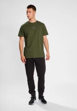 Hummel Hmlactive Bee Co S/S - T-Shirt Basic - Olive Night 11 Hummel Hmlactive Bee Co S/S - T-Shirt Basic - Olive Night -Hummel 00031126ac1c41d6be869bf111ecedca