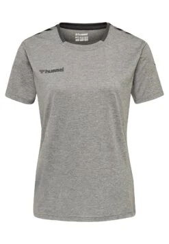 Hummel Hmlauthentic- T-Shirt Print - Grey Melange 10 Hummel Hmlauthentic- T-Shirt Print - Grey Melange -Hummel 007f0020760a44829f05deb56844f630