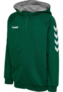 Hummel Sweater Met Rits - Evergreen -Hummel 01635858c2d747449e2d1878183a3577
