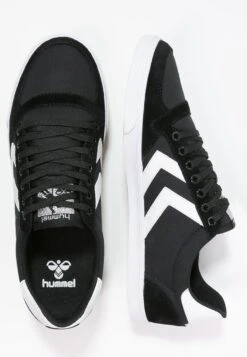 Hummel Slimmer Stadil - Sneakers Laag - Black/White -Hummel 022a8ae08f17429db4dac6b2b4ef51ea