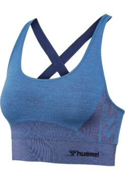 Hummel Seamless - Sport-Bh Met Medium Support - Riviera Insignia Blue Melange -Hummel 0268dfb0da72464085d22d4848a656b6