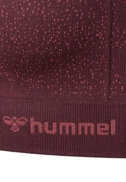 Hummel Hmlmt Fade Seamless- Sport-Bh Met Medium Support - Bitter Chocolate Mineral Red -Hummel 0272562bb1e14e228a25e549bd06dfa9