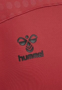 Hummel Hmllead Poly Hoodie - Hoodie - True Red -Hummel 02d39821f3f9441e98ca9e6688b0d5a5