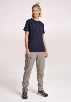 Hummel Cima Xk- T-Shirt Print - Marine -Hummel 039805254ca241c9a5bb3471453c9244