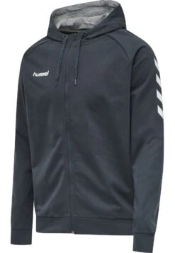 Hummel Zip Hoodie - Sweater Met Rits - India Ink 9 Hummel Zip Hoodie - Sweater Met Rits - India Ink -Hummel 04056894b5e4489c9613841a065feafe