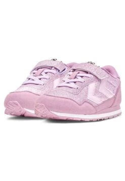 Hummel Reflex Glitter Jr - Sneakers Laag - Zephyr -Hummel 065d1faac276492fb6201ef5fc755801