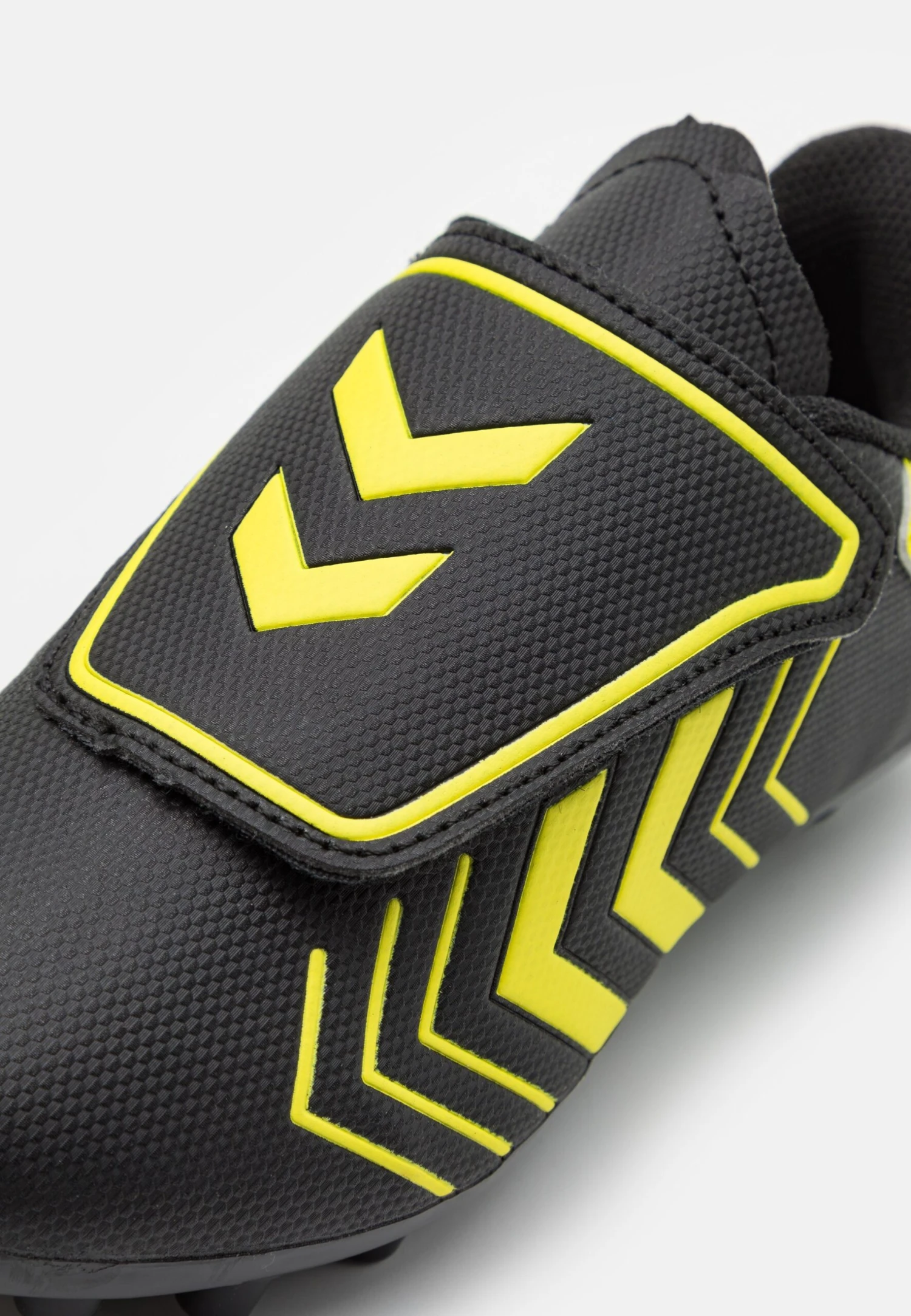 Hummel Hattrick Mg Jr - Voetbalschoenen Met Kunststof Noppen - Caviar/Safety Yellow 8 Hummel Hattrick Mg Jr - Voetbalschoenen Met Kunststof Noppen - Caviar/Safety Yellow - Afbeelding 6