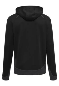 Hummel Poly- Sweater Met Rits - Black -Hummel 0e9e440dbf1140f59bd8a2ab97b15265