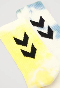 Hummel Tie Dye 2 Pack Unisex - Sportsokken - Multi Color/Yellow -Hummel 106e13c39668442886848c4f46a0790c