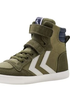 Hummel Slimmer Stadil Jr Unisex- Sneakers Hoog - Capulet Olive -Hummel 111633be33ae456099ccbf080428a51e
