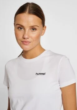 Hummel Kristy Short - T-Shirt Basic - White -Hummel 1163f6810b9f4d0987b4ec9f5d1a5f45