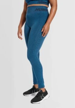 Hummel Curve Seamless - Legging - Insignia Blue Melange