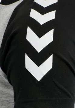 Hummel Legacy Blocked - T-Shirt Print - Grey Melange -Hummel 12ffc7d207d249a38394f445dd7665e4