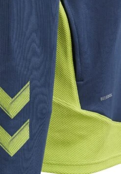 Hummel Hmllead Poly Hoodie - Hoodie - Dark Denim -Hummel 1436a497ea114e1bb95d8326201431b7