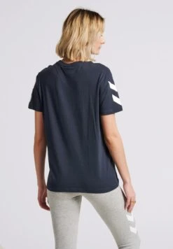 Hummel Legacy Chevron- T-Shirt Print - Blau -Hummel 14a564a268ca478e9c059742db74dc3e