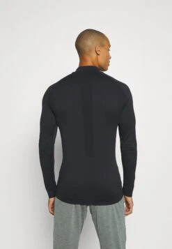 Hummel Stroke Seamless Half - Longsleeve - Black -Hummel 15e57848813a4bfb8559960379ecdbc8