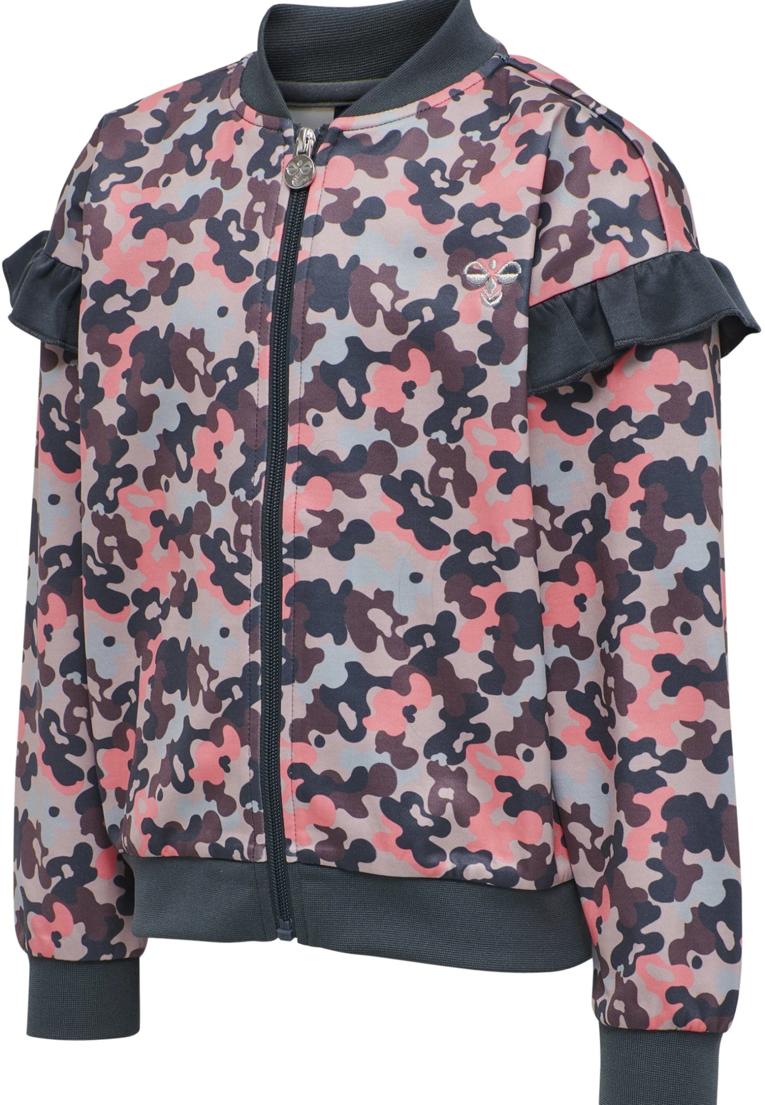 Hummel Puff Zip- Bomberjacks - Ombre Blue/Silver 6 Hummel Puff Zip- Bomberjacks - Ombre Blue/Silver - Afbeelding 4