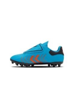 Hummel Hattrick Mg Jr - Voetbalschoenen Met Kunststof Noppen - Blue Orange -Hummel 19bd8d7503514a77ab01f762d342e3ef