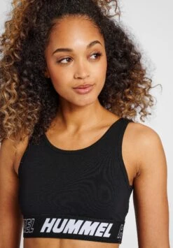 Hummel Maja 2-Pack- Sport-Bh Met Medium Support - Black Insigina Blue -Hummel 19f723d1b78d4147bbbc37c3ef5e0a28