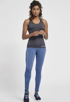 Hummel Top - Black Asphalt Melange -Hummel 1c0ae63f247343df83e0570da3260337