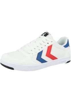 Hummel Stadil - Sneakers Laag - White/Blue/Red -Hummel 1d1c915572e847ca9ab7caee8506600a