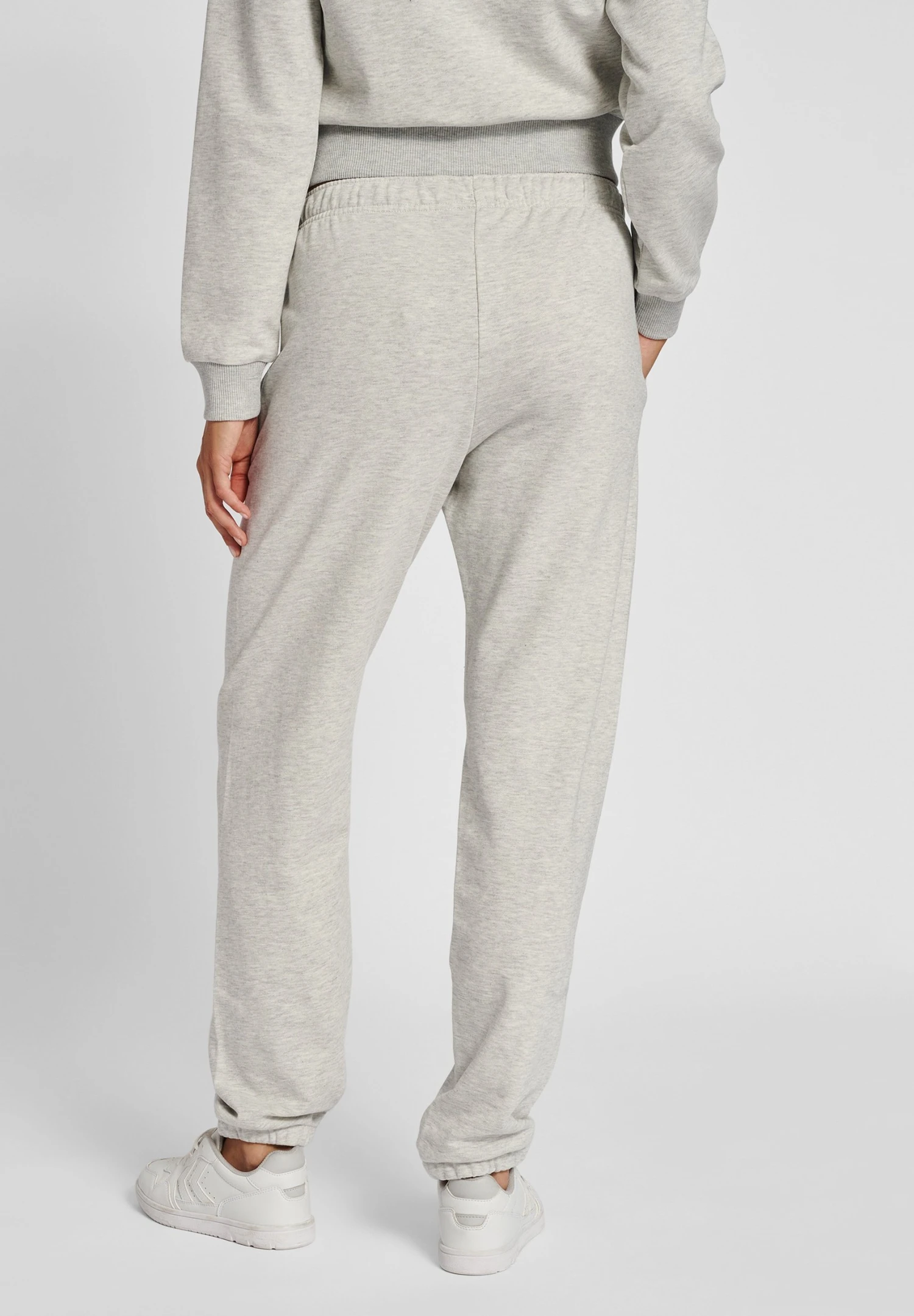 Hummel Hmllgc Shai Regular- Trainingsbroek - Tofu Melange 5 Hummel Hmllgc Shai Regular- Trainingsbroek - Tofu Melange - Afbeelding 3