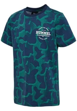 Hummel Mateo S/S - T-Shirt Print - Bayberry -Hummel 1f98f3a648554948a1ec6e575010cb08