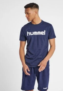 Hummel Hmlgo - T-Shirt Print - Blue