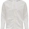 Hummel Zip Hoodie - Sweater Met Rits - Egret Melange
