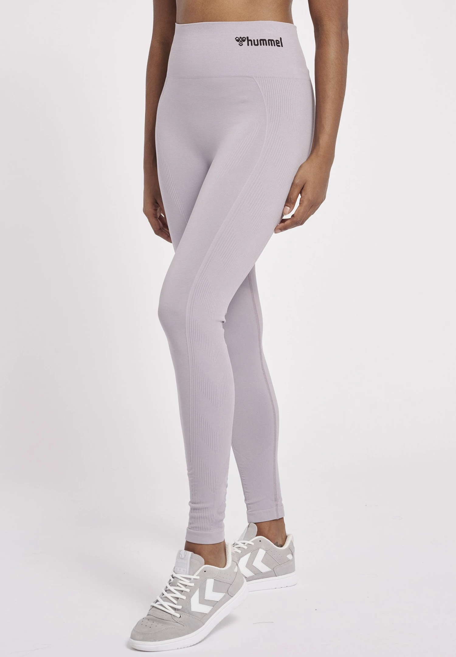 Hummel Tif Seamless High Waist- Legging - Minimal Gray 3 Hummel Tif Seamless High Waist- Legging - Minimal Gray