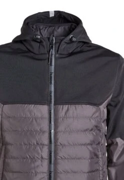 Hummel Hmlnorth Hybrid Jacket - Winterjas - Black/Asphalt -Hummel 26dfa7ddbe024e67a160d28a21ab0d17