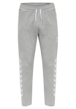 Hummel Tapered Pants - Trainingsbroek - Grey Melange -Hummel 274e0b4b5ad644d3ba3a94b92df1c46d