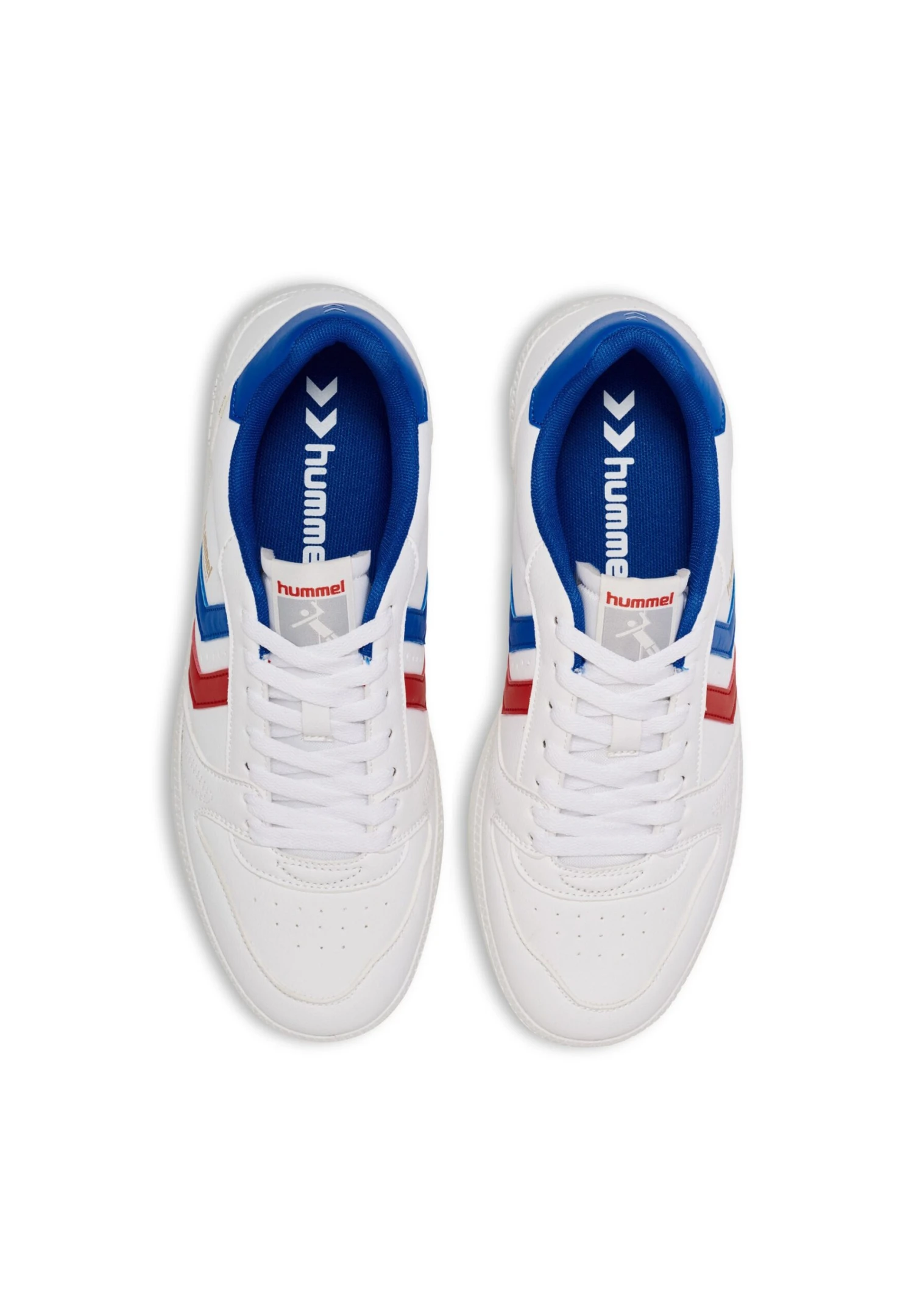 Hummel Perfekt - Sneakers Laag - White/Blue/Red 5 Hummel Perfekt - Sneakers Laag - White/Blue/Red - Afbeelding 3