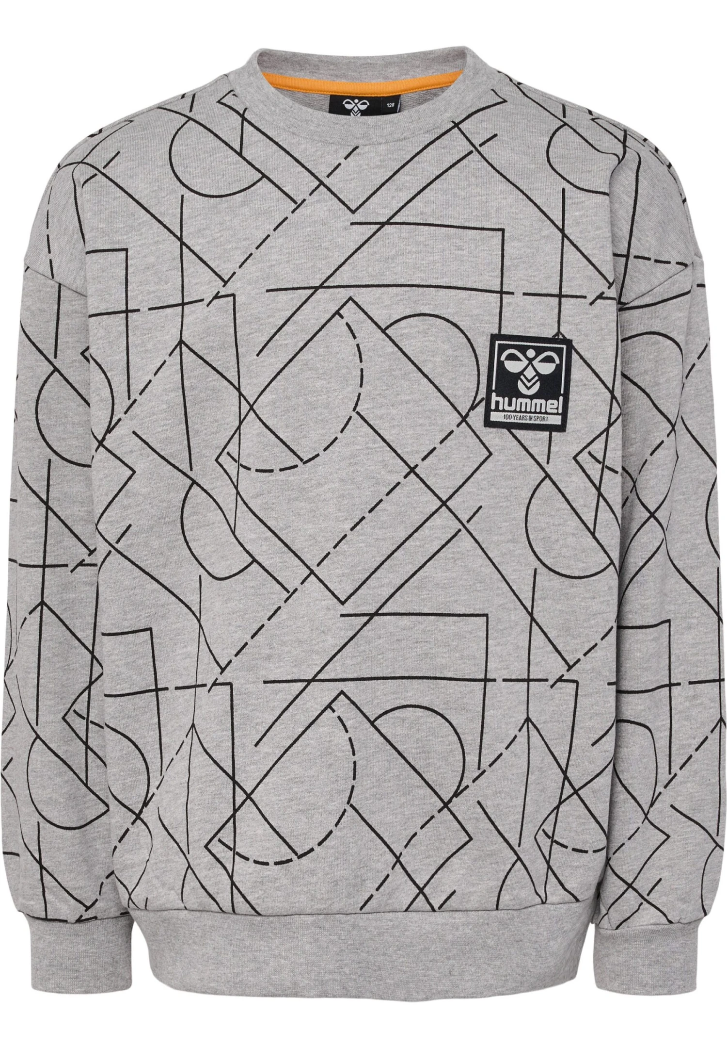 Hummel Hmltrevor - Sweater - Grey Melange 3 Hummel Hmltrevor - Sweater - Grey Melange