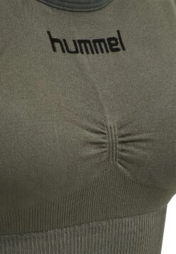 Hummel First Seamless- Sport-Bh Met Medium Support - Grape Leaf -Hummel 2aeb3e1f7a9b4a0aa41875c53222ce16