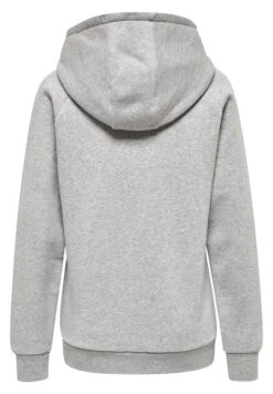 Hummel Heavy - Sweater Met Rits - Grey Melange -Hummel 2ba406064bdc4820a8ff38c4e844387e