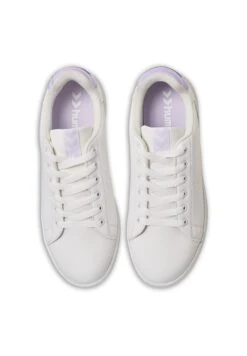 Hummel Busan Pt - Sneakers Laag - White Purple -Hummel 2c57de6c7b26467dbeb3bf0898f106f2