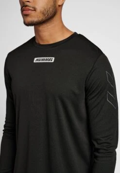 Hummel Tihalt - Sport T-Shirt - Black -Hummel 2d3b61639ff848d690435615dbaa74c2