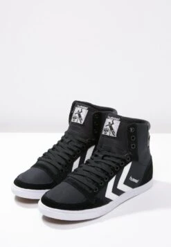 Hummel Slimmer Stadil - Sneakers Hoog - Black/White -Hummel 2ef9fb63e11149f4a6d04b7bc8e8aa29