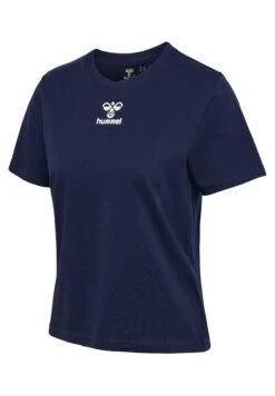 Hummel Hmlicons- T-Shirt Basic - Peacoat -Hummel 3177e3c08ef0444b9ff2fa0d94a6e5cc