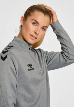 Hummel Hmlcore Xk - Sweater - Grey Melange -Hummel 31e9770a34124efba8a37ba3928f5cce