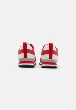 Hummel Monaco 86 Unisex - Sneakers Laag - White/Red -Hummel 32d79b412926474986d998fdb3f8016e