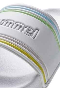 Hummel Retro - Badslippers - White Multicolor -Hummel 36aa89f3fd064cee9d70f77ba7738a2b