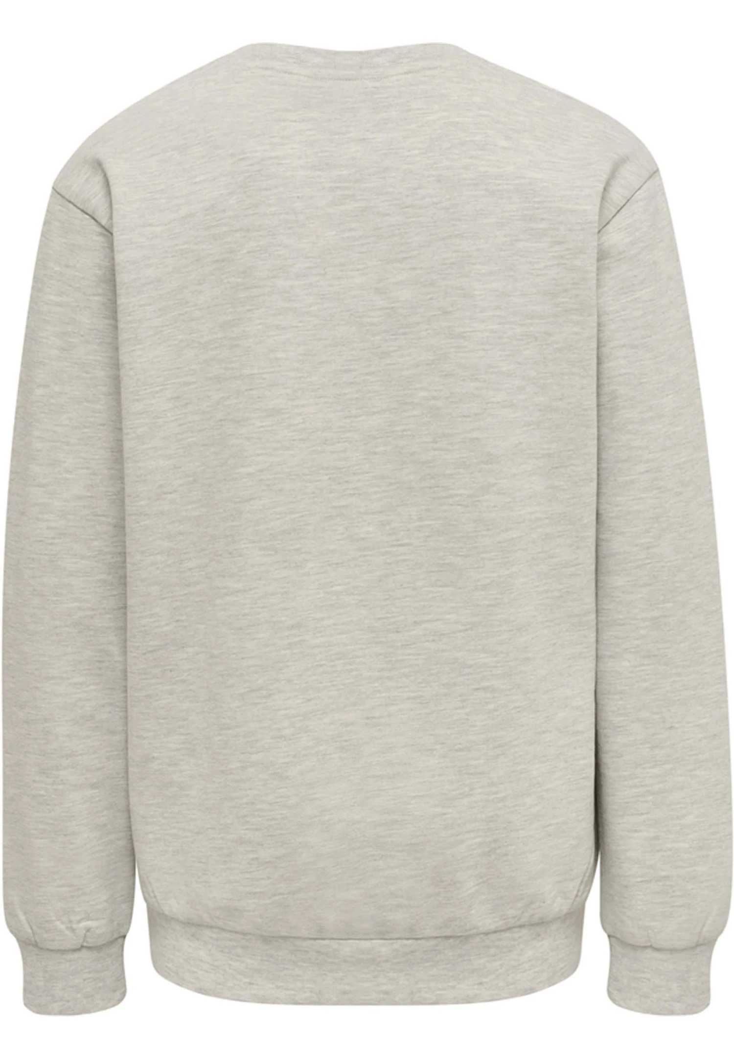 Hummel Sweater - Light Grey Melange 4 Hummel Sweater - Light Grey Melange - Afbeelding 2