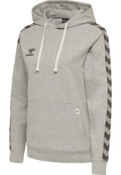 Hummel Hoodie - Grey Melange -Hummel 380e4fb35ca4455d8569a680abbc1e16