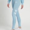 Hummel Hmllegacy High Waist- Legging - Placid Blue -Hummel 3951c2da809c47428e955e52035e21bd