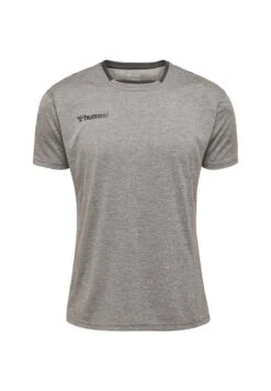 Hummel T-Shirt Print - Grey Melange -Hummel 3d05035ba0cb4742a0b7a67cad11d6a6