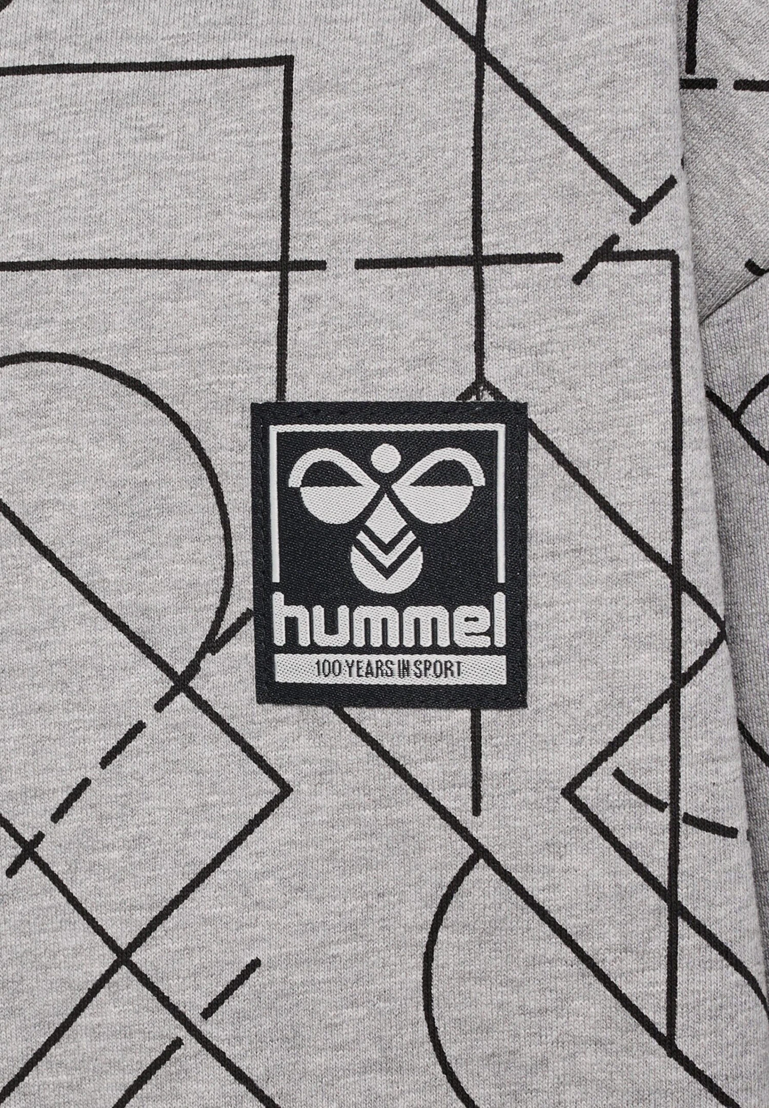 Hummel Hmltrevor - Sweater - Grey Melange 6 Hummel Hmltrevor - Sweater - Grey Melange - Afbeelding 4