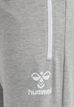 Hummel Tapered Pants - Trainingsbroek - Grey Melange -Hummel 3d6b4d6f9e11472a8f1db473eb6d4b86