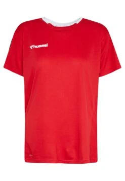 Hummel Hmlauthentic- T-Shirt Print - True Red -Hummel 3f4b95ba2d0c4d609c77d1dc83b0840d